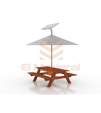 mesa solar 200cm 12 volt