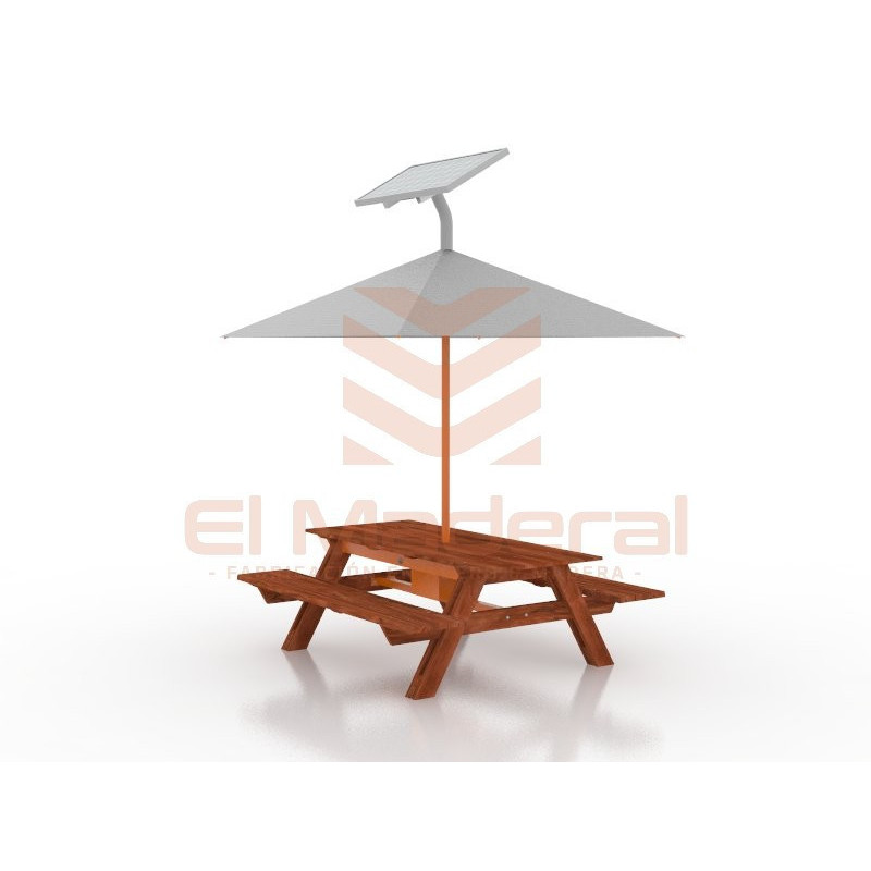 mesa solar 200cm 12 volt