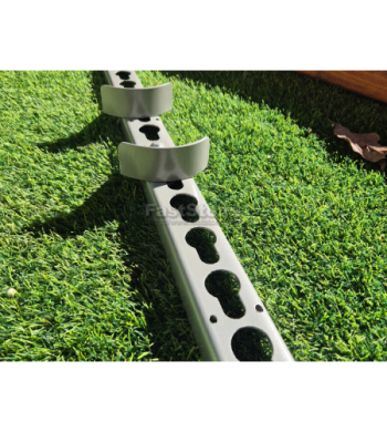 Conjunto 4 zapatas cazoletas y 2 rieles equitación