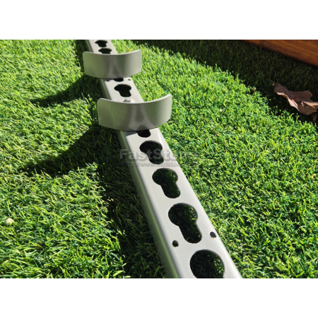 Conjunto 4 zapatas cazoletas y 2 rieles equitación