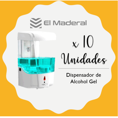 Dispensador con Sensor 700 ml x 10 unidades