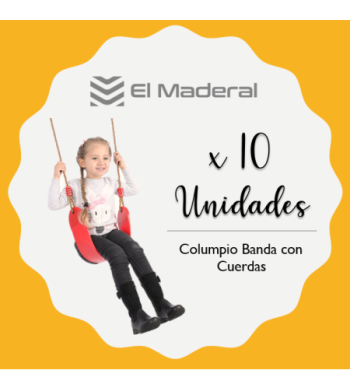 COLUMPIO BANDA CON CUERDAS X 10 UNIDADES