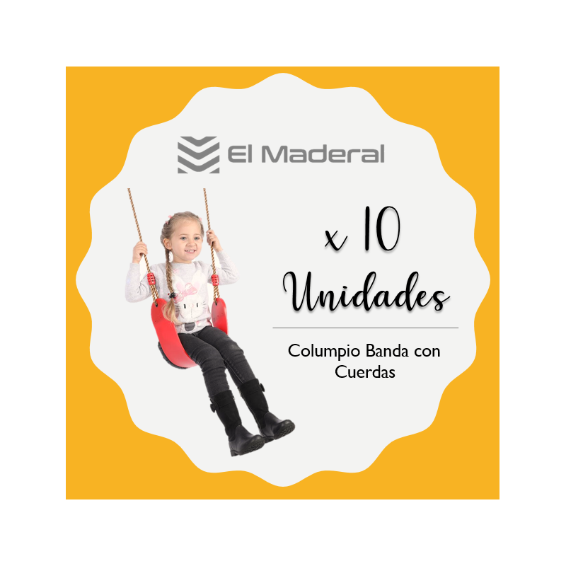 COLUMPIO BANDA CON CUERDAS X 10 UNIDADES