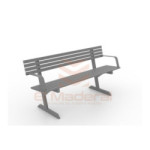 Escaño Antivandálico Inclusivo