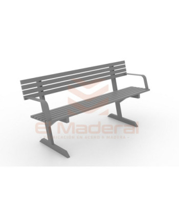 Escaño Antivandálico Inclusivo