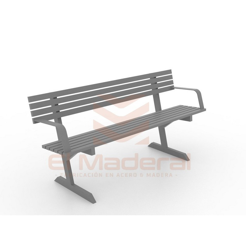 Escaño Antivandálico Inclusivo