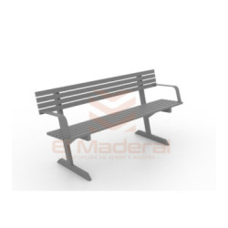 Escaño Antivandálico Inclusivo