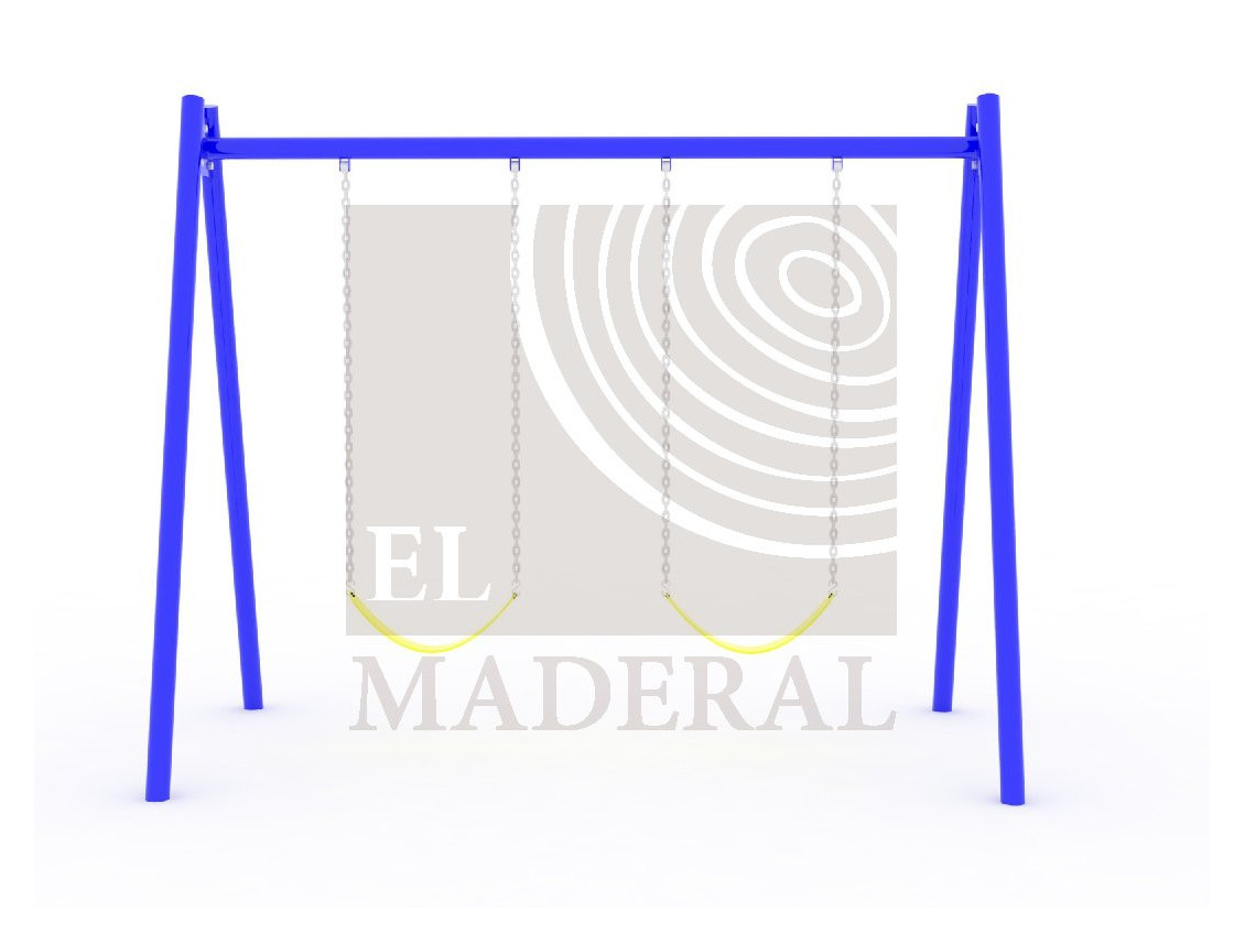 columpio metálico