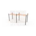 Monkey Bar Doble Altura Variable