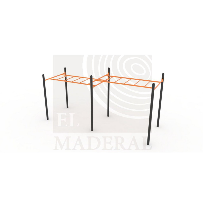 Monkey Bar Doble Altura Variable