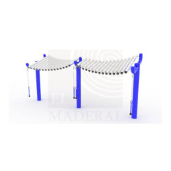 Xilófono tubos mantaraya