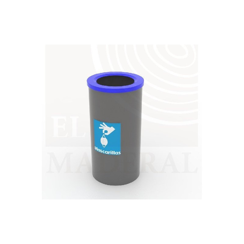Basurero cilindro