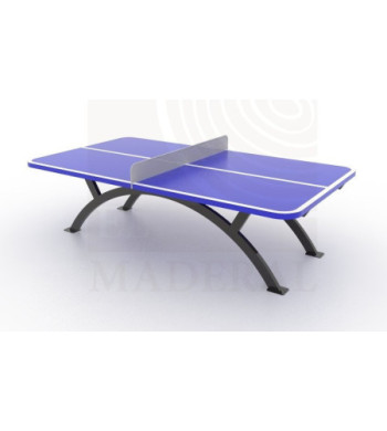 Mesa de ping pong metálica