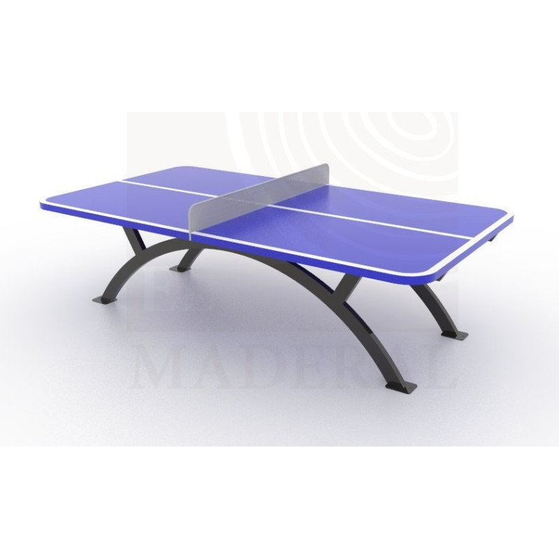 Mesa de ping pong metálica