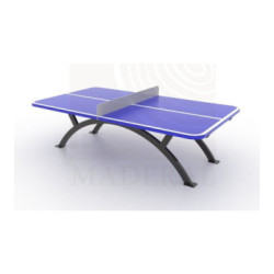 Mesa de ping pong metálica