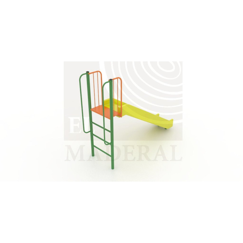 Tobogán recto 120 con estructura