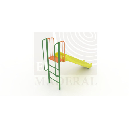 Tobogán recto 120 con estructura