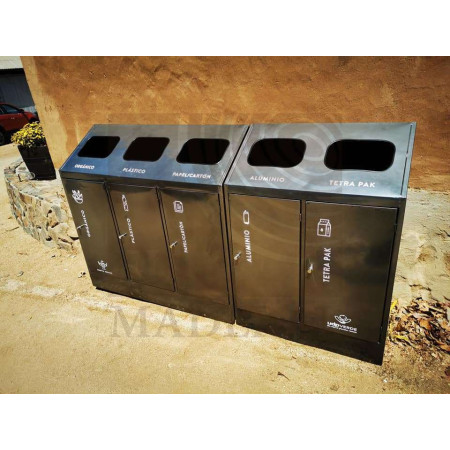 Basurero ecológico  5 segregaciones