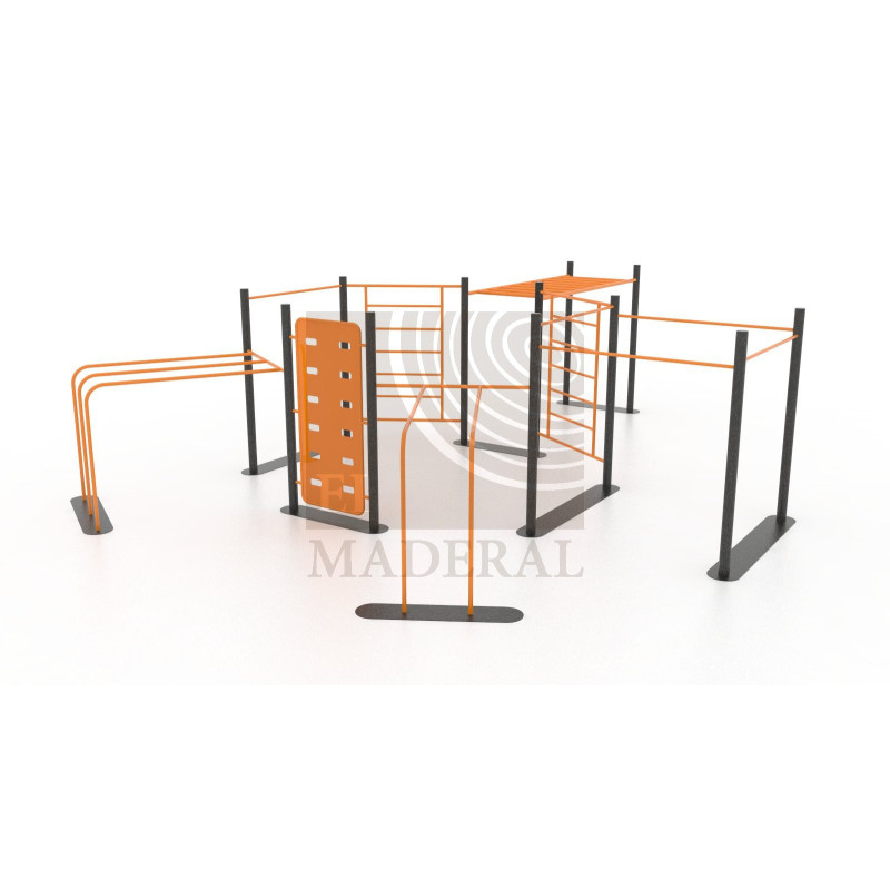 Parque de calistenia móvil