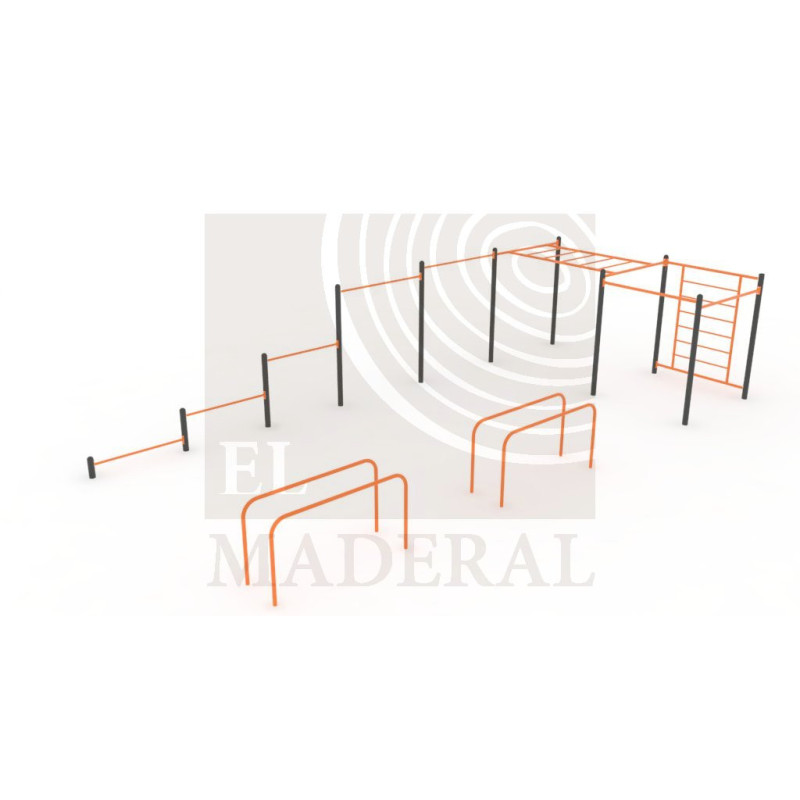 Circuito de calistenia, street workout