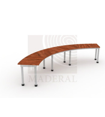 Banca cuarto circular grande