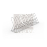 Bicicletero de 8 estaciones