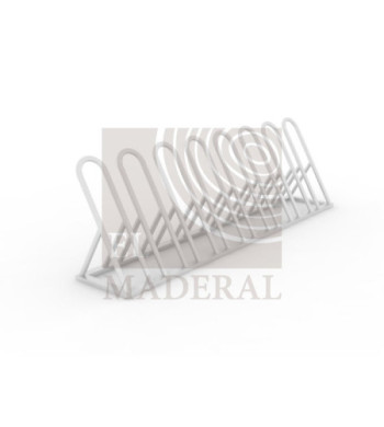 Bicicletero de 8 estaciones