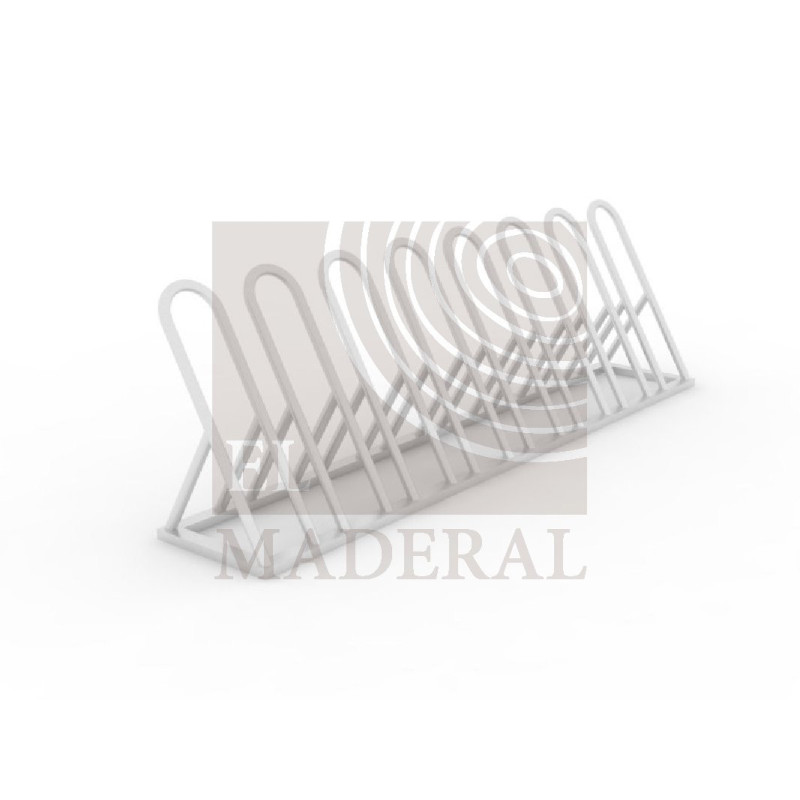 Bicicletero de 8 estaciones