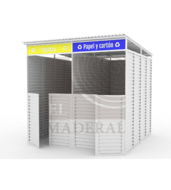 Bodega doble  para acopio ecológico