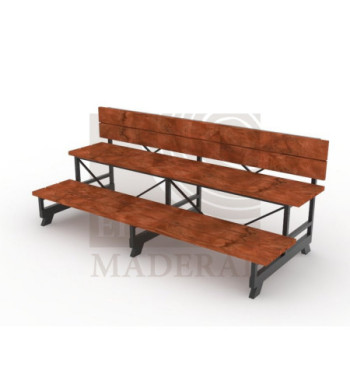 Gradería dos niveles