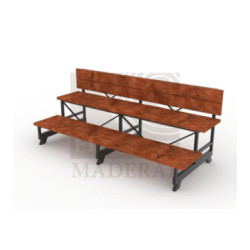 Gradería dos niveles