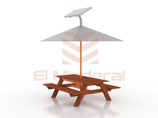 mesa solar 200cm 12 volt