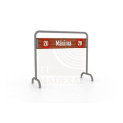 Barrera reducción de velocidad