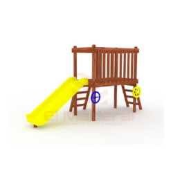 Juego Infantil para Patio Exterior | Juegos de Madera | El Maderal