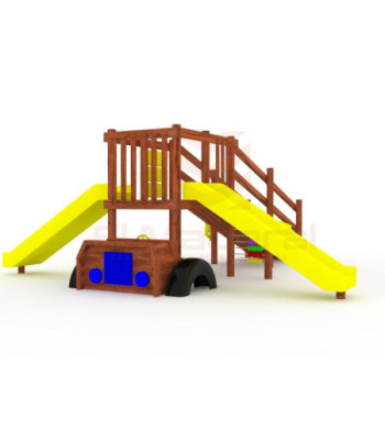 Juego de Madera Gran Recorrido