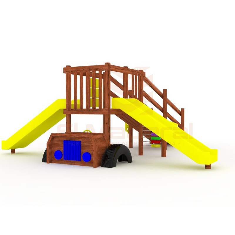 Juego de Madera Gran Recorrido