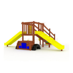 Juego de Madera Gran Recorrido