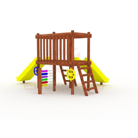 Juego de Madera con ábacos