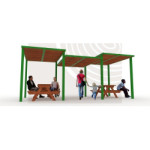 Cobertizo para sombras PB