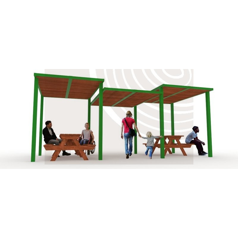 Cobertizo para sombras PB