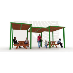 Cobertizo para sombras PB