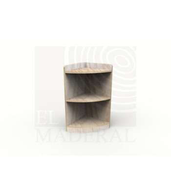 Estantería esquinera