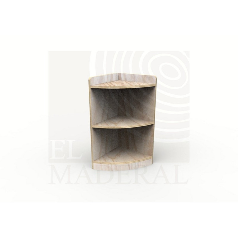 Estantería esquinera