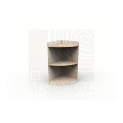 Estantería esquinera