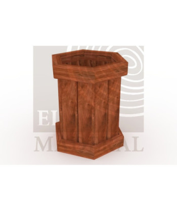 Jardinera Hexagonal Corto