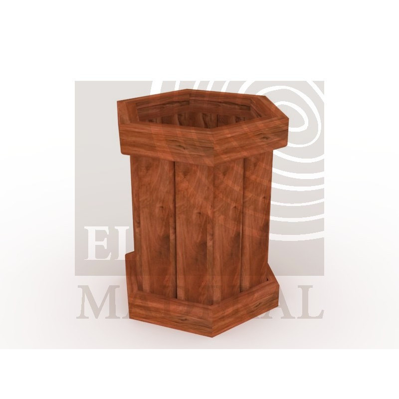 Jardinera Hexagonal Corto