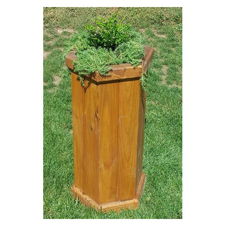 Jardinera Hexagonal Alto