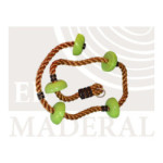 cuerda para trepar con 5 apoyos