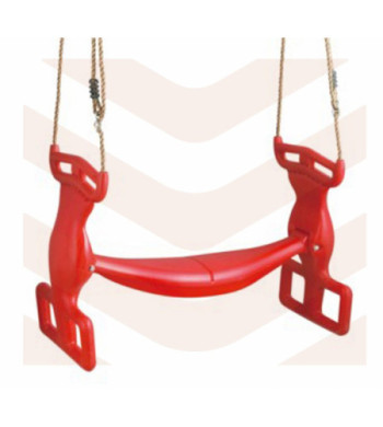 Columpio caballito con cuerda