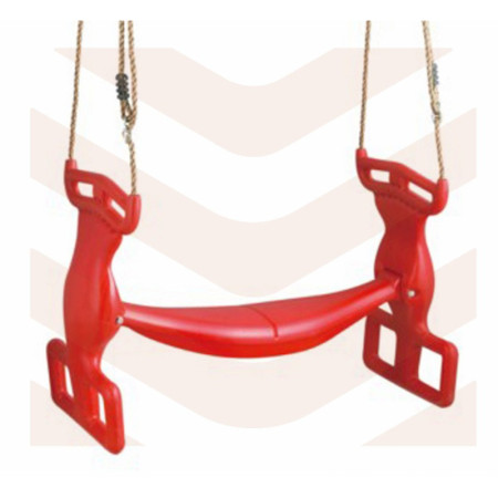Columpio caballito con cuerda